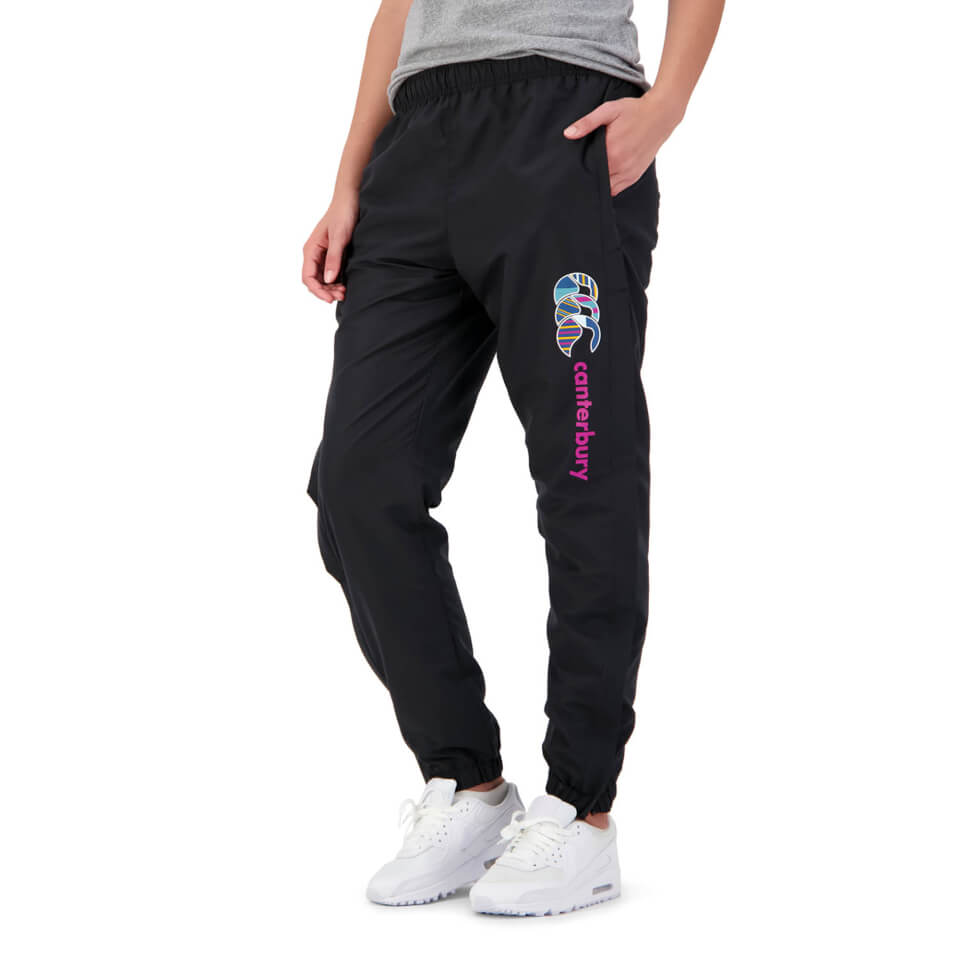 Womens Uglies Tapered Cuff Stadium Pant in Black