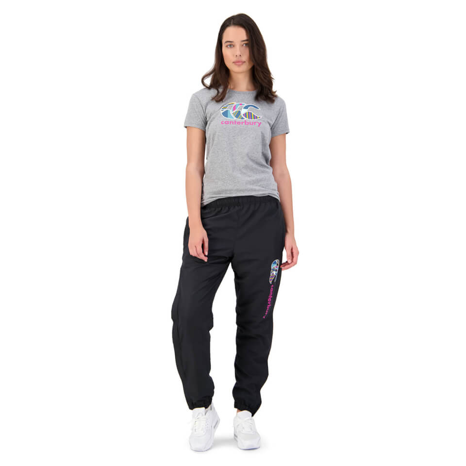 Womens Uglies Tapered Cuff Stadium Pant in Black