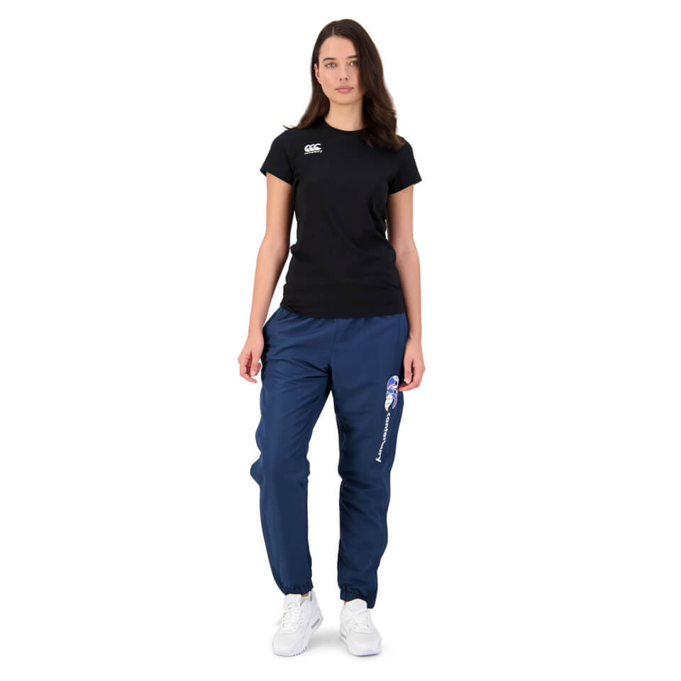 Womens Uglies Tapered Cuff Stadium Pant in Blue