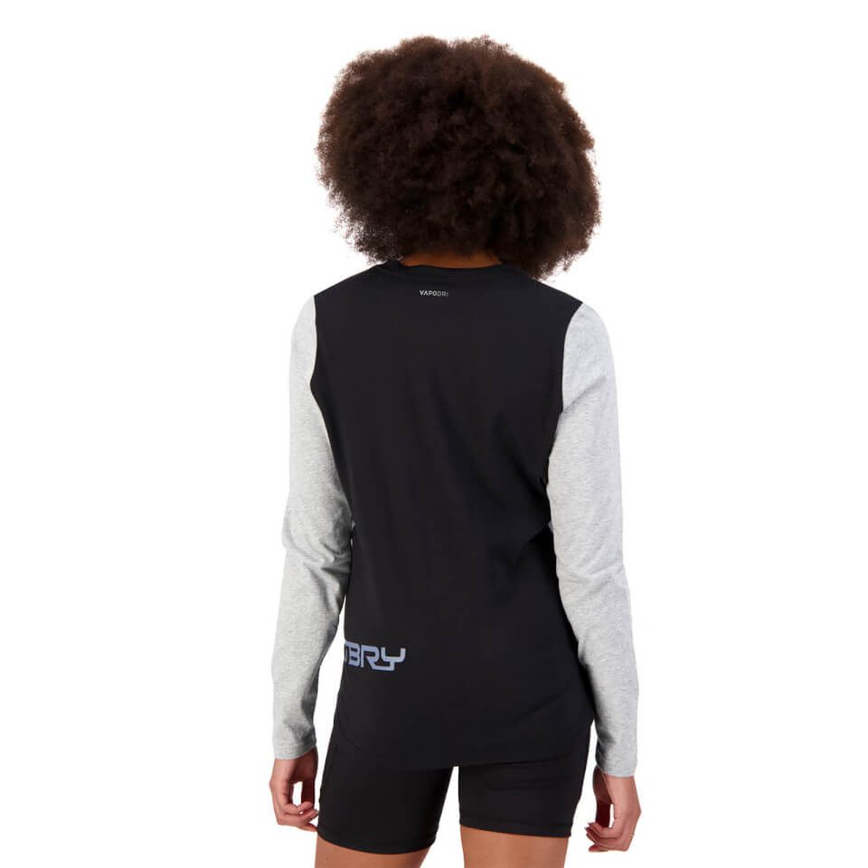 WOMENS VAPODRI FORMATION LONG SLEEVE T-SHIRT - GREY