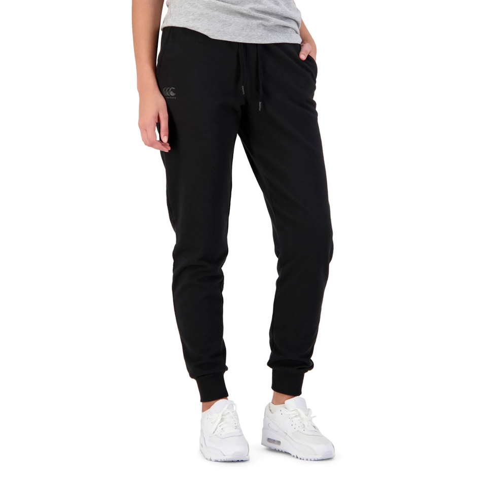 WOMENS TEMPO KNIT TRACKPANT BLACK