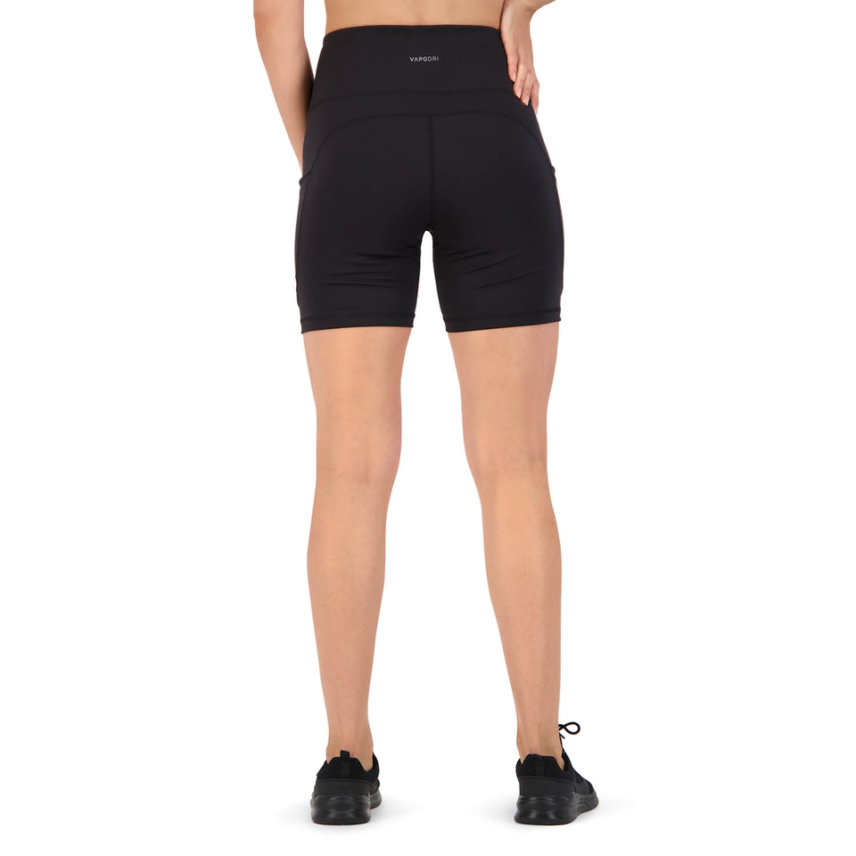 WOMENS VAPODRI BOOTY SHORT BLACK