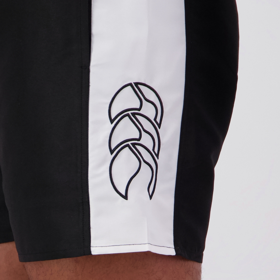 MENS PANELLED TACTIC SHORT BLACK