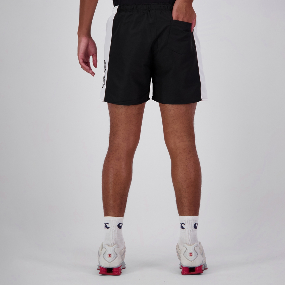 MENS PANELLED TACTIC SHORT BLACK