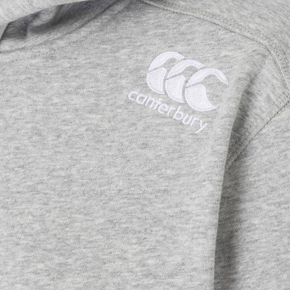 WOMENS CORE OVER HEAD HOODIE - MARLE GREY