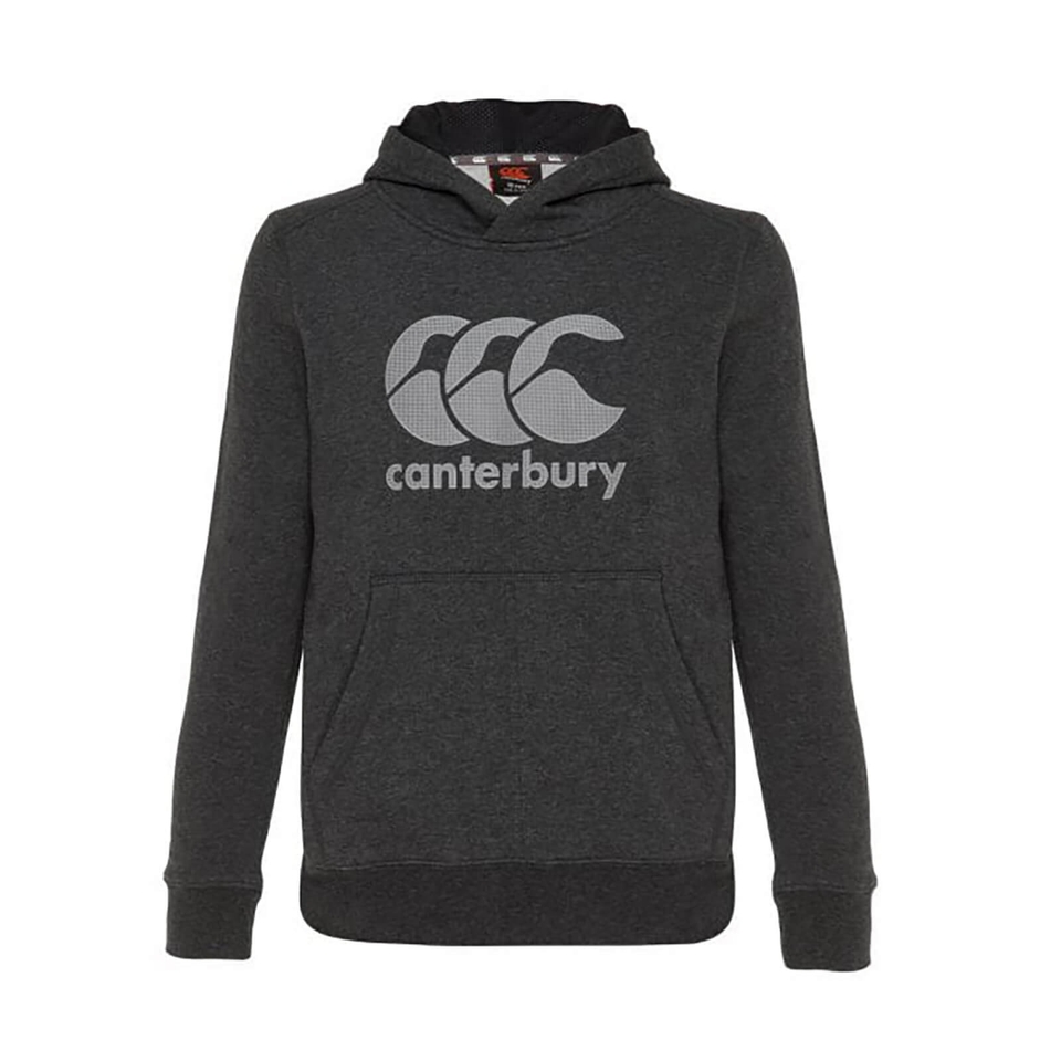 KIDS CORE OVER HEAD HOODIE IN GREY