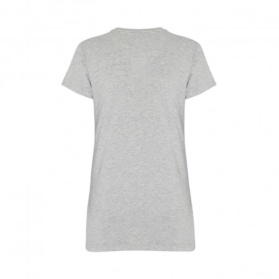 WOMENS CCC SMALL LOGO T-SHIRT IN GREY