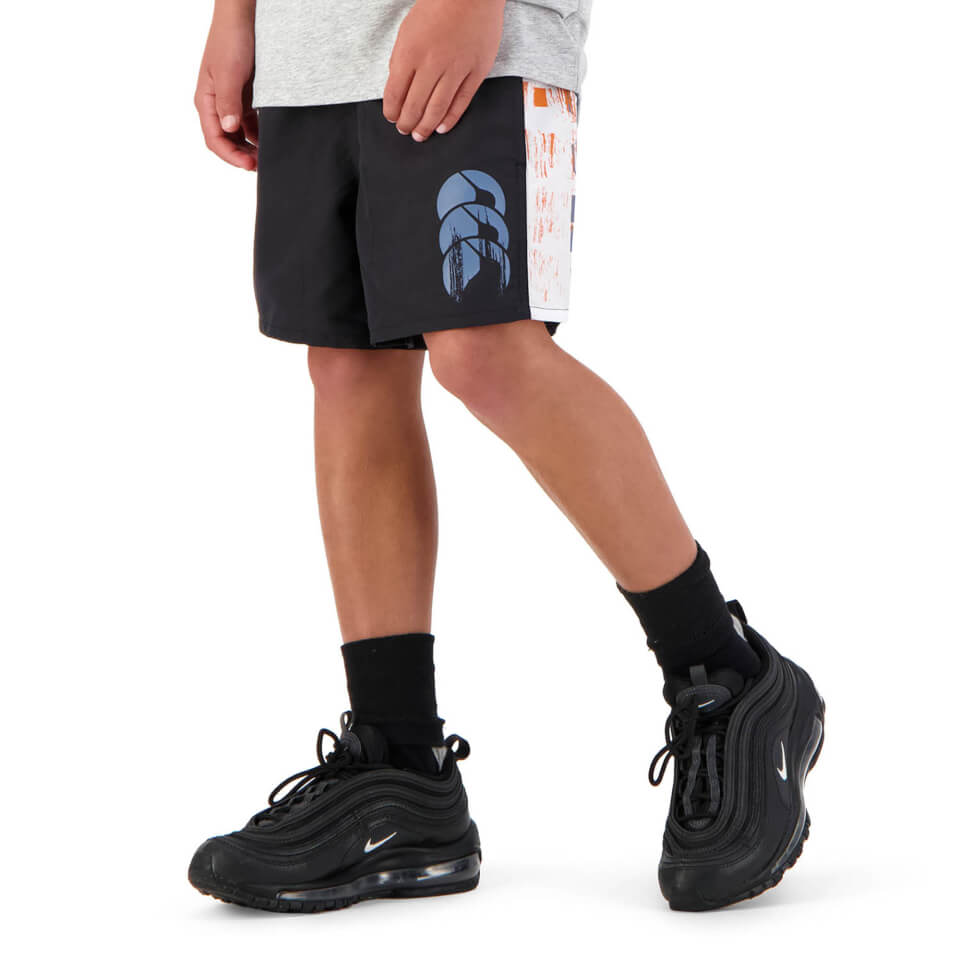 KIDS FUNDAMENTALS PANEL TACTIC SHORT IN BLACK