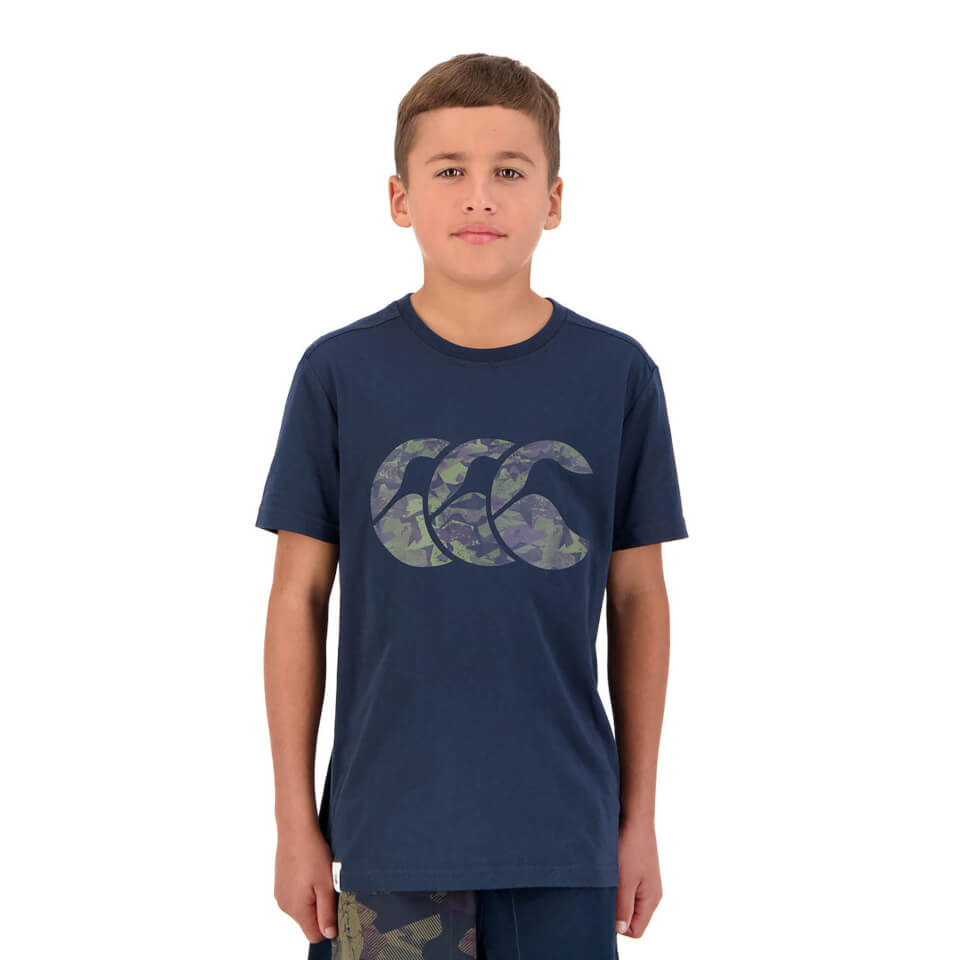 KIDS MILITIA LOGO T-SHIRT - BLACK