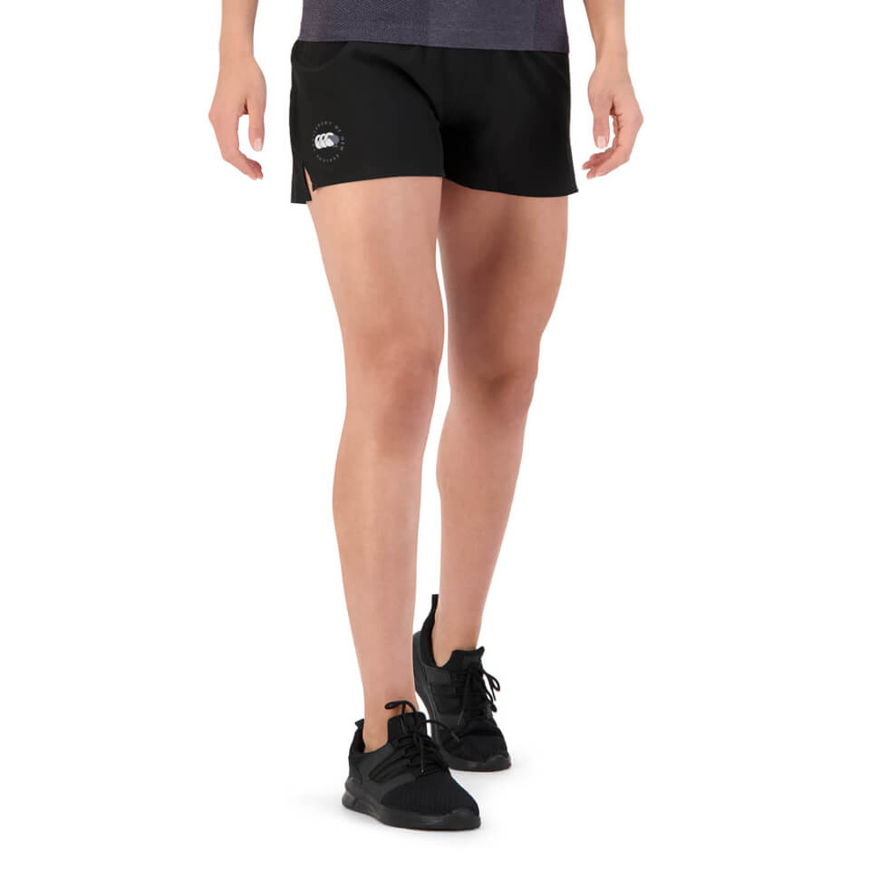 WOMENS VAPODRI 3" SHORT IN BLACK