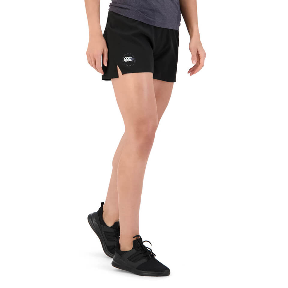 WOMENS VAPODRI 3" SHORT IN BLACK
