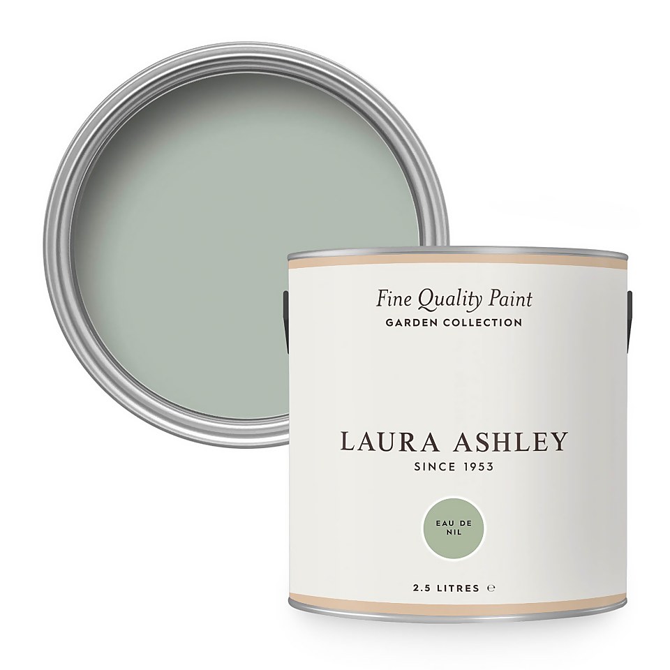Laura Ashley Eggshell Garden Paint Eau de Nil - 2.5L
