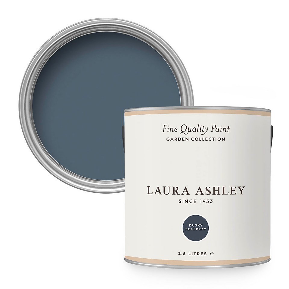 Laura Ashley Eggshell Garden Paint Dusky Seaspray - 2.5L