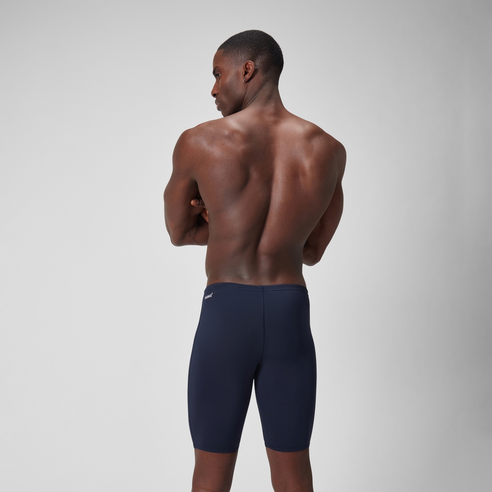 Endurance+ Mittellange Schwimmhose Marineblau für Herren