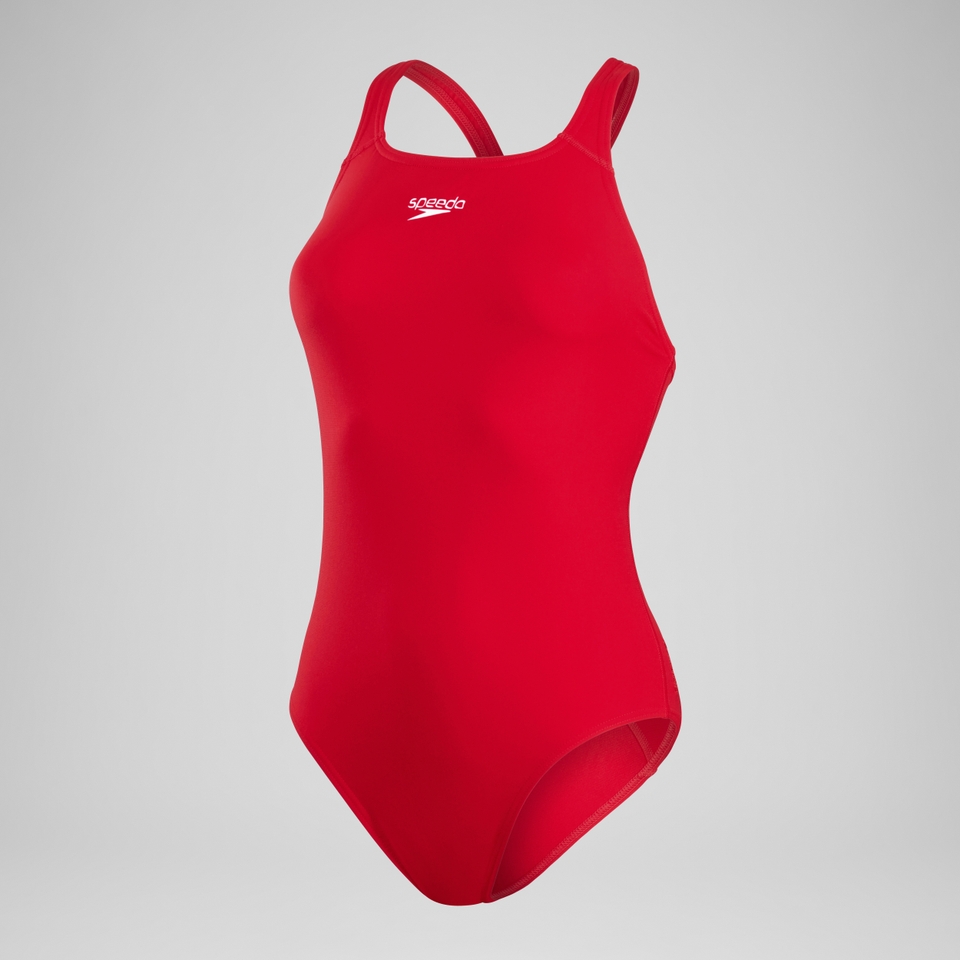 Damen Eco Endurance+ Medalist Badeanzug Rot