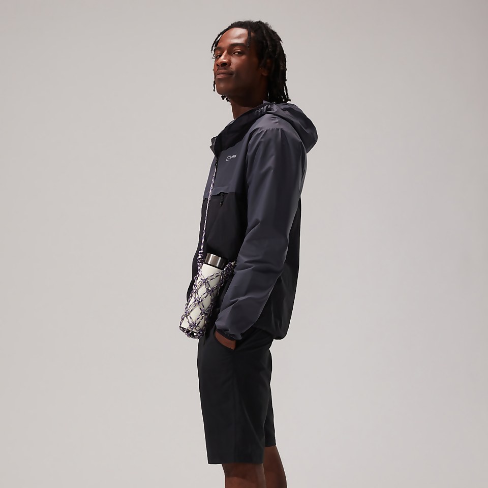 Men's Corbeck Windproof Jacket - Grey / Black