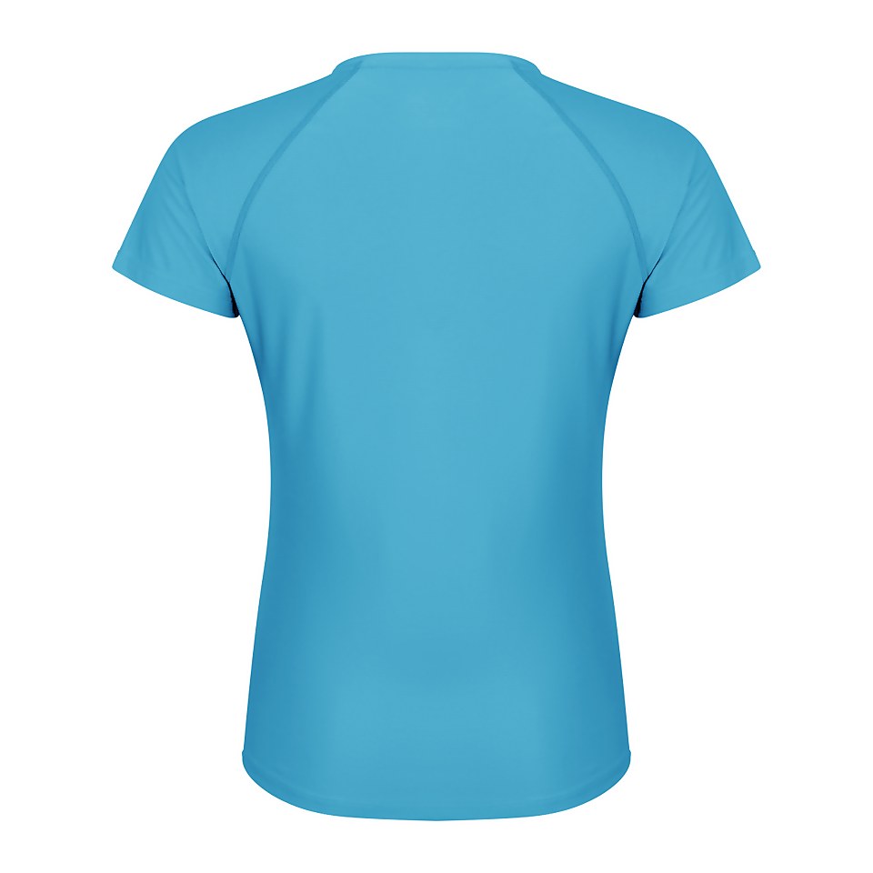 Women's 24/7 Short Sleeve Tech Baselayer - Light Blue