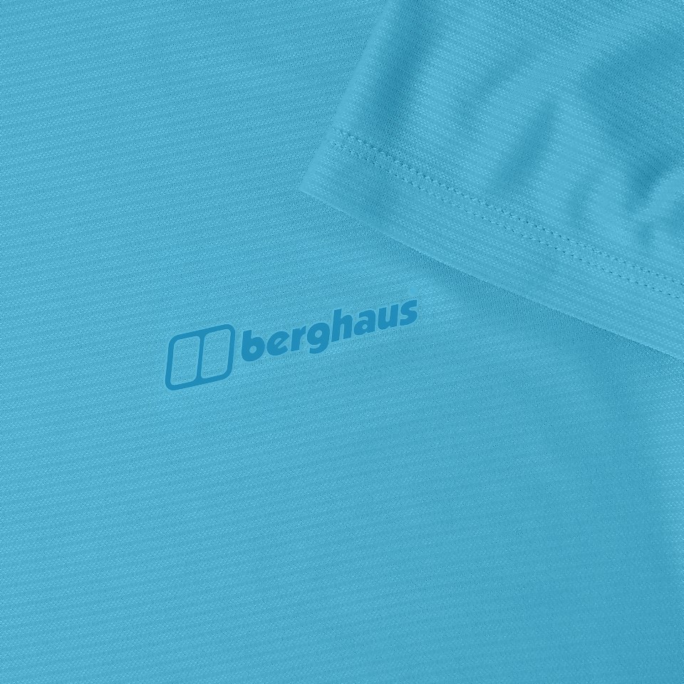 Women's 24/7 Short Sleeve Tech Baselayer - Light Blue