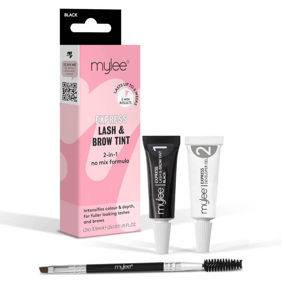 Mylee Express 2-in-1 Lash and Brow Tint - Black