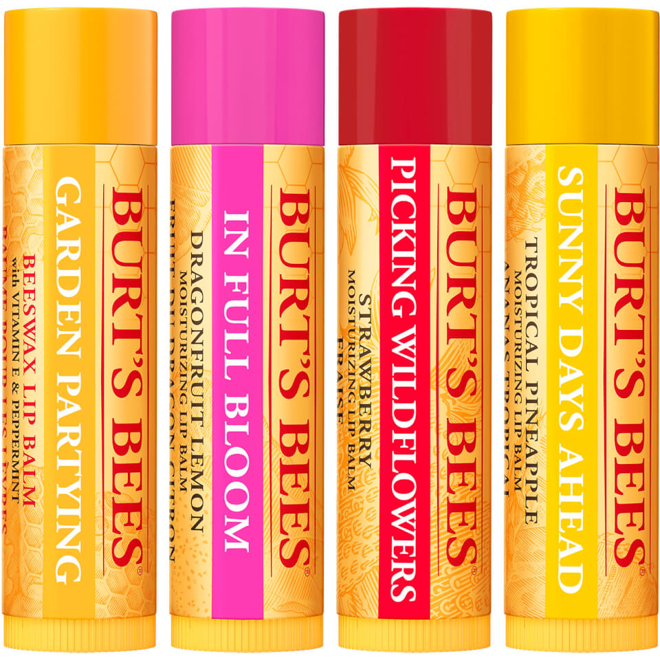 Burt's Bees In Full Bloom Lip Balm Gift Set
