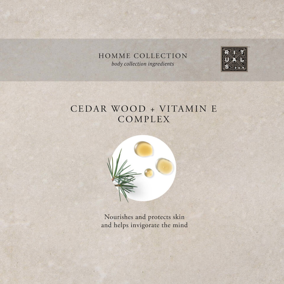 Rituals Homme Collection Cedar Wood and Vitamin E Complex 24H Anti-Perspirant Spray 200ml