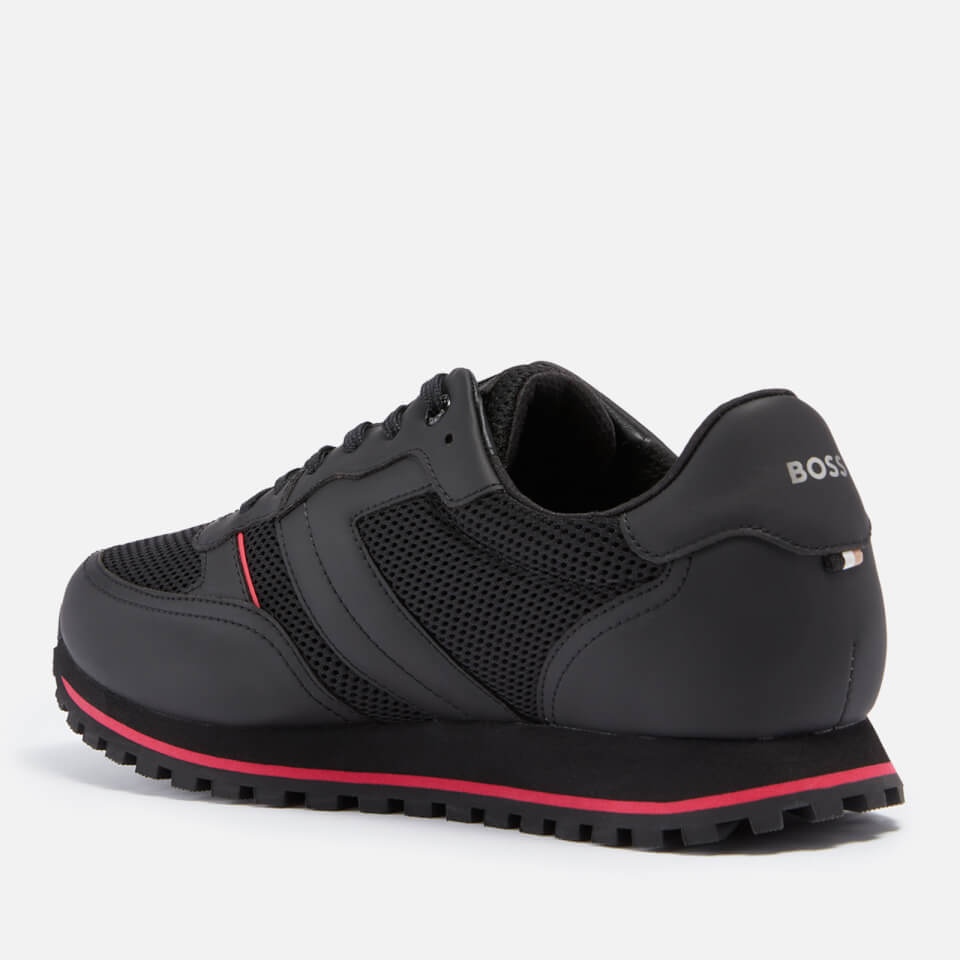 BOSS Men's Parkour-L Runner Trainers - Black
