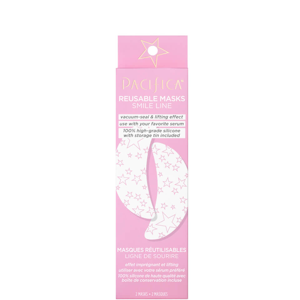 Pacifica Reusable Masks Smile Line (2 Pack)