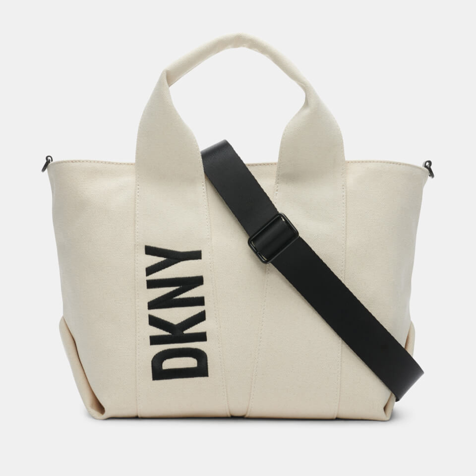 Dkny All Over Off White Tote Bag