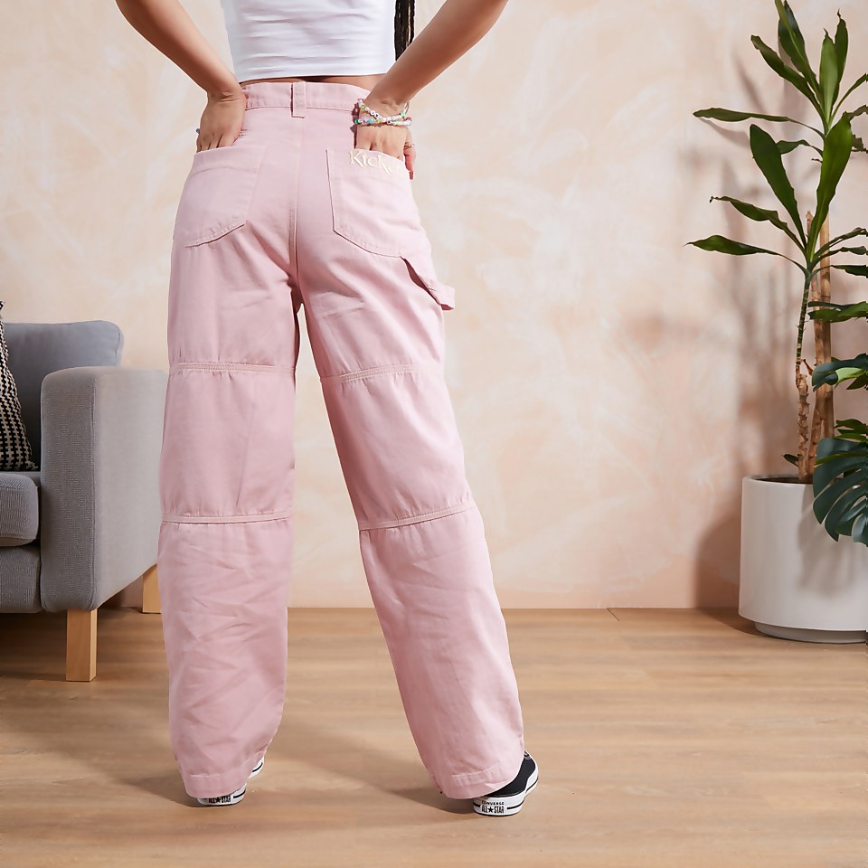 Women's Drill Carpenter Trouser Pink
