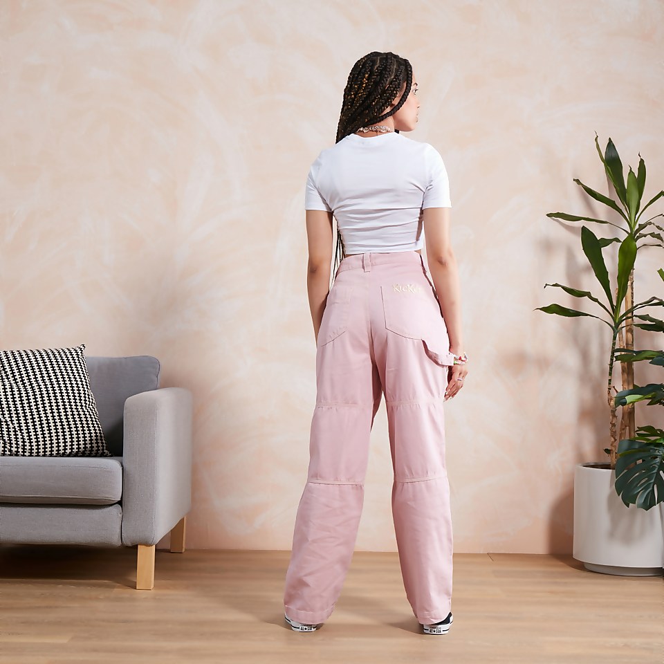 Women's Drill Carpenter Trouser Pink
