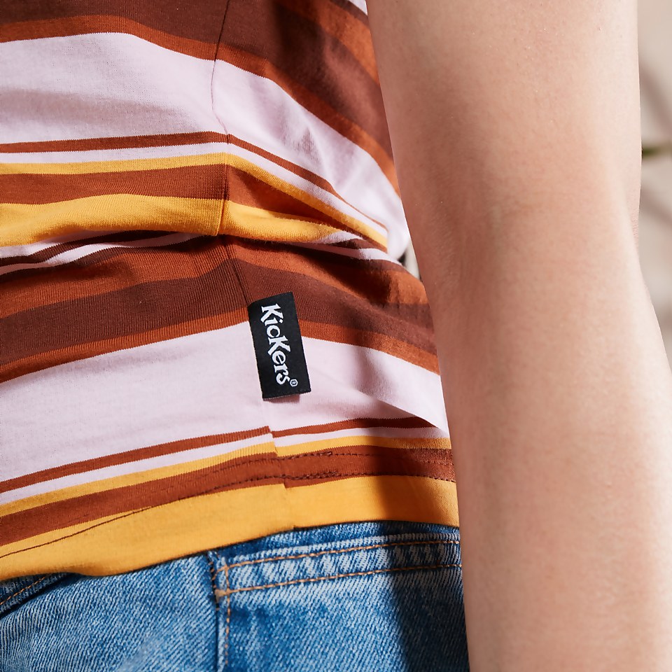 Women's Stripe Ringer Tee Multi