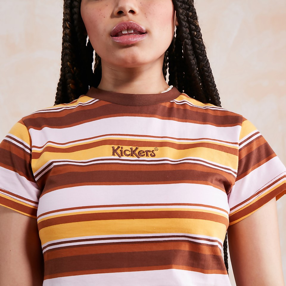 Women's Stripe Ringer Tee Multi