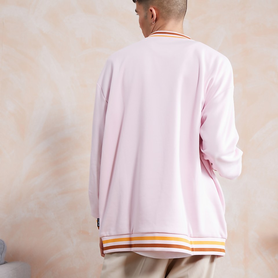 Men's Chest Logo Sweatshirt Pink