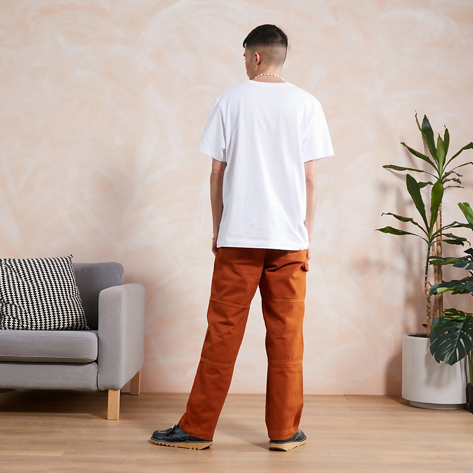 Men's Panel Trousers Orange