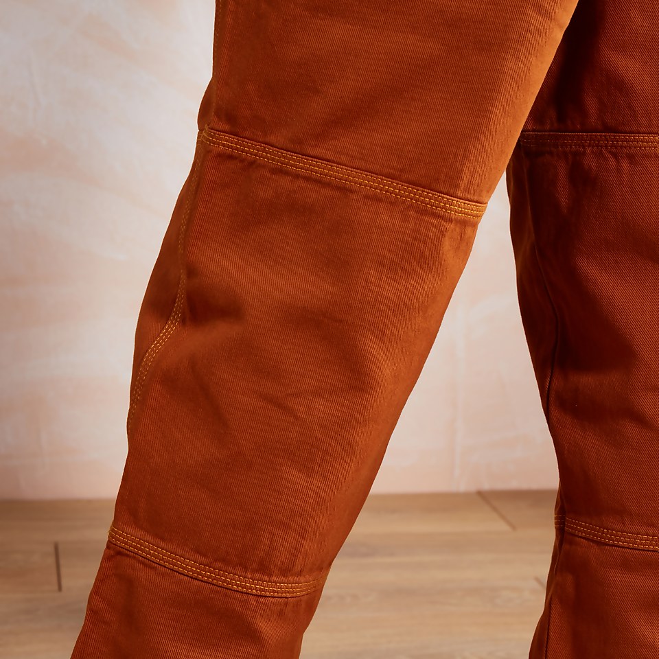 Men's Panel Trousers Orange