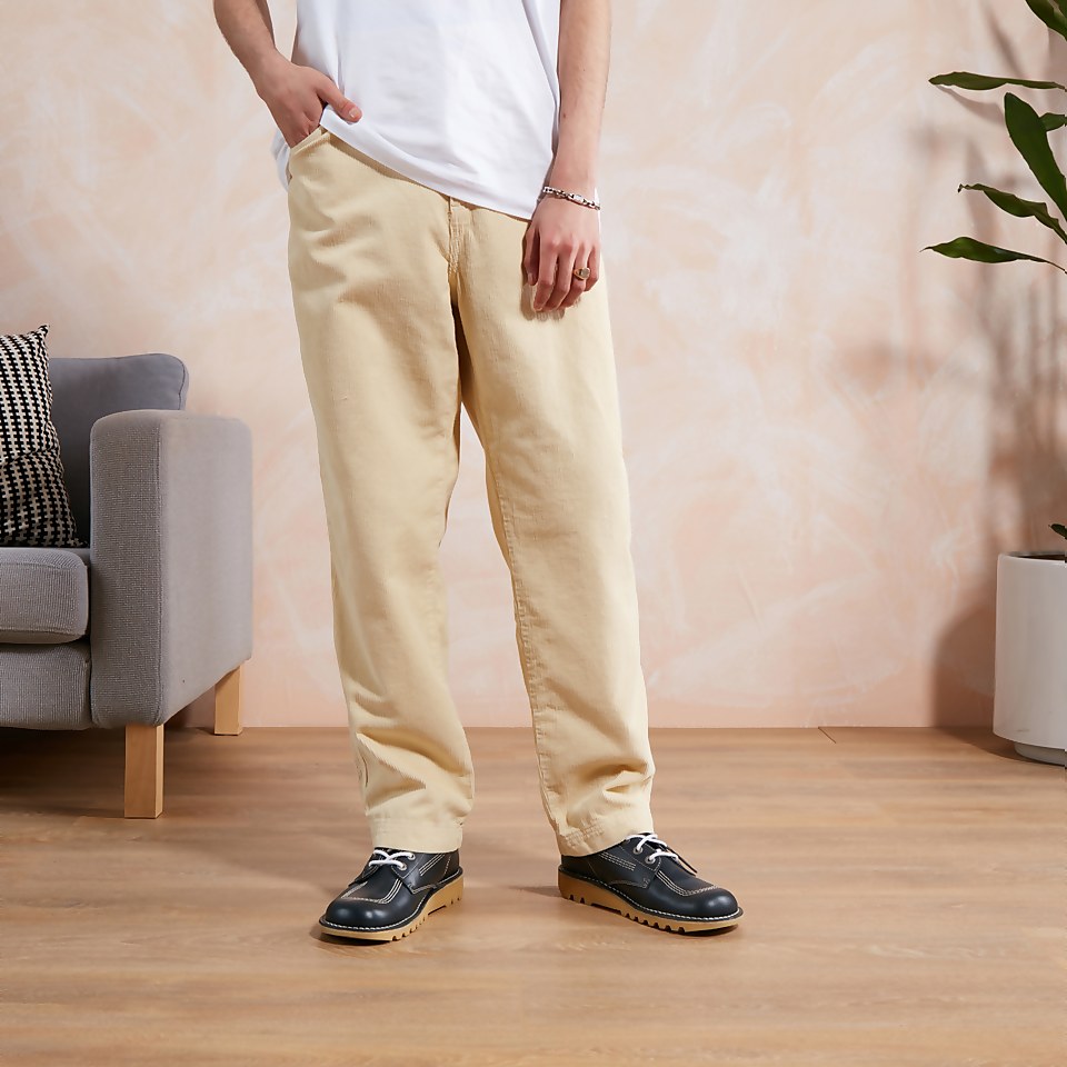 Men's Ecru Cord Trouser Beige/Brown