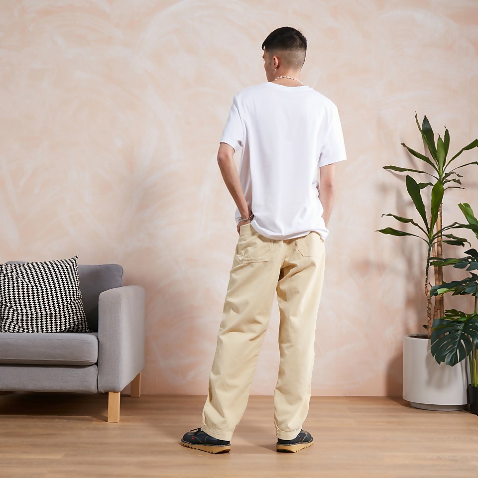 Men's Ecru Cord Trouser Beige/Brown