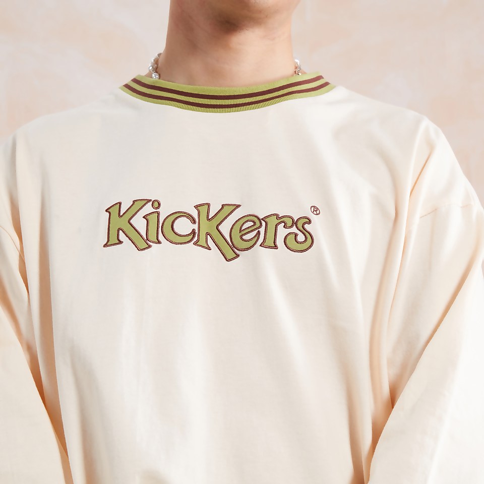 Men's Long-sleeved Tee Beige
