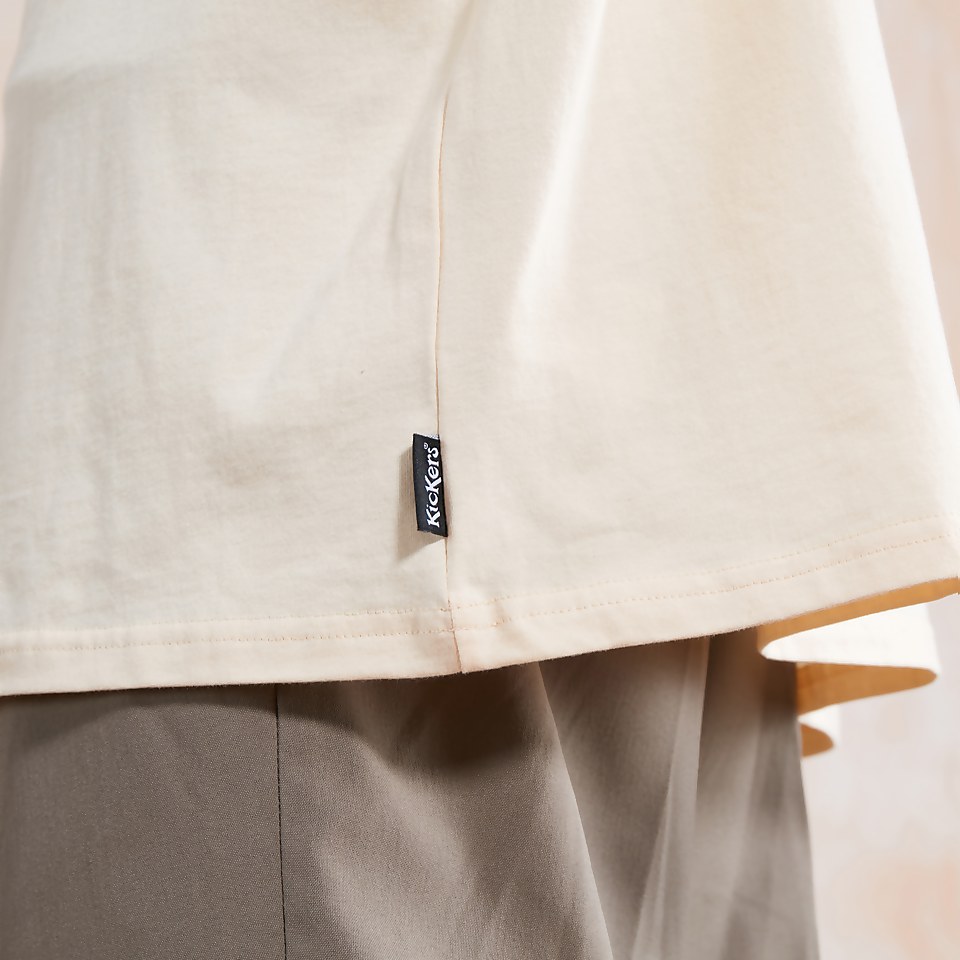 Men's Long-sleeved Tee Beige