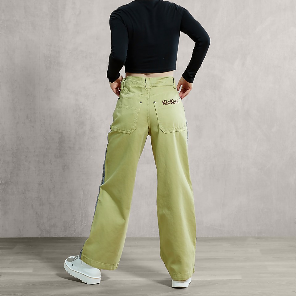 Women's Green Skate Pant