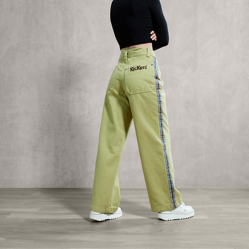 Women's Green Skate Pant