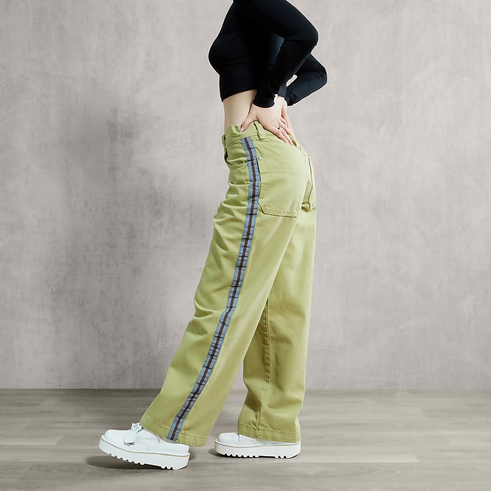 Women's Green Skate Pant