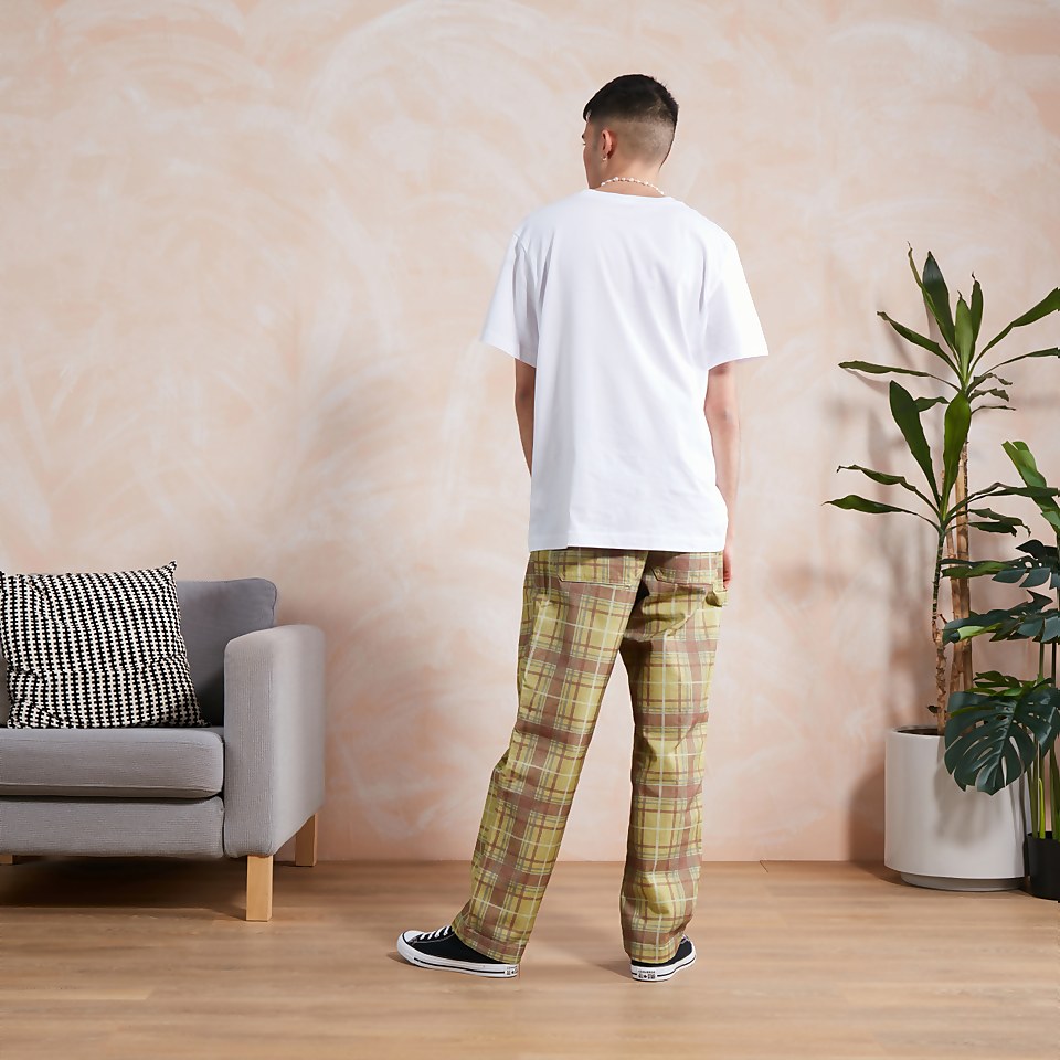 Men's Check Drill Trouser Multi