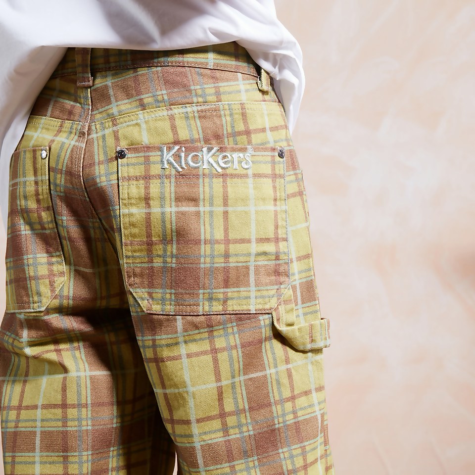 Men's Check Drill Trouser Multi