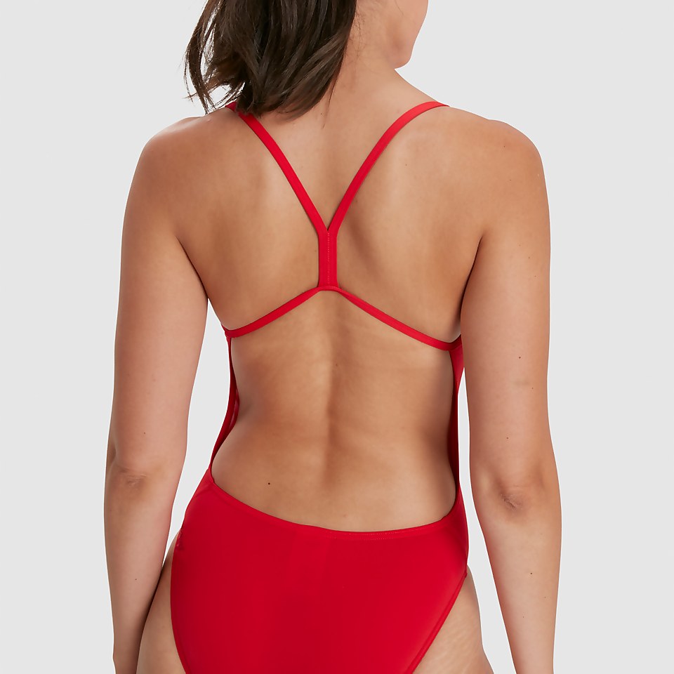 Women's Endurance+ Thinstrap Swimsuit Red