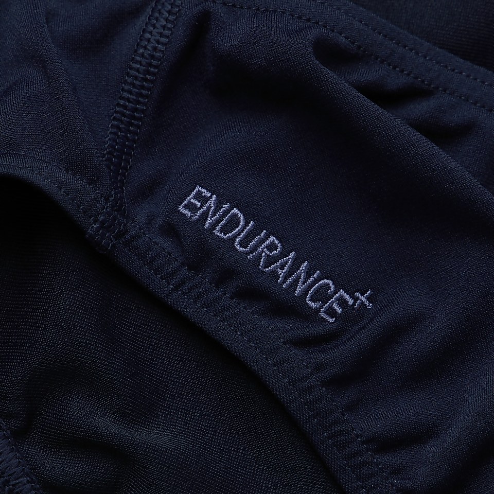 Maillot de bain Femme Endurance+ à bretelles fines Bleu marine