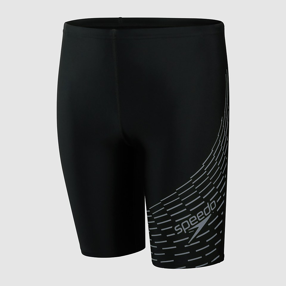 Boys Medley Logo Jammer Black Grey