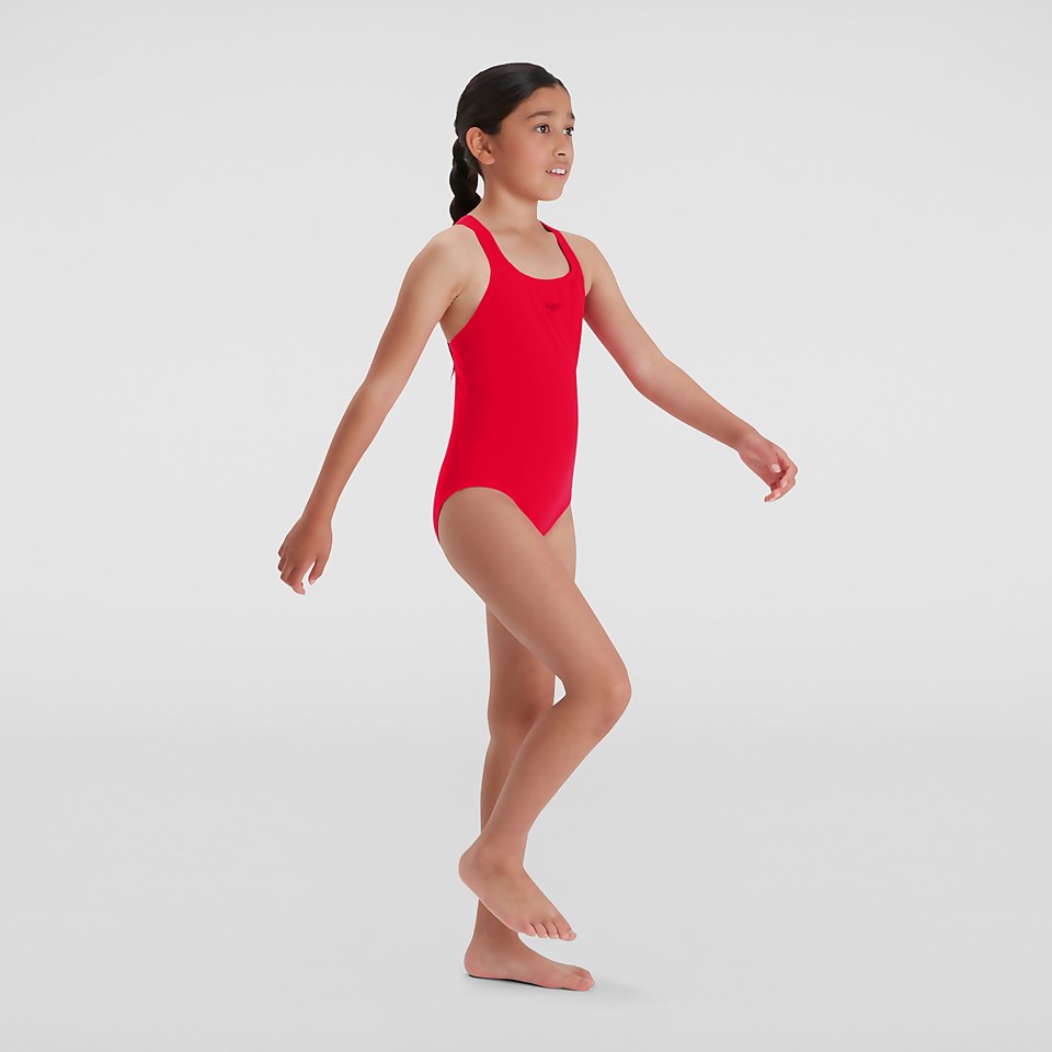 Mädchen Eco Endurance+ Medalist Badeanzug Rot