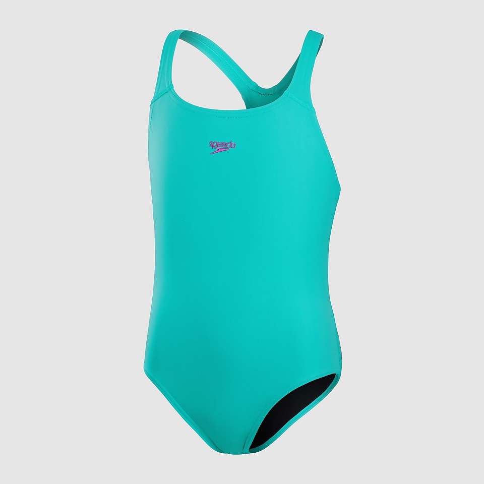 Mädchen Eco Endurance+ Medalist Badeanzug Blau