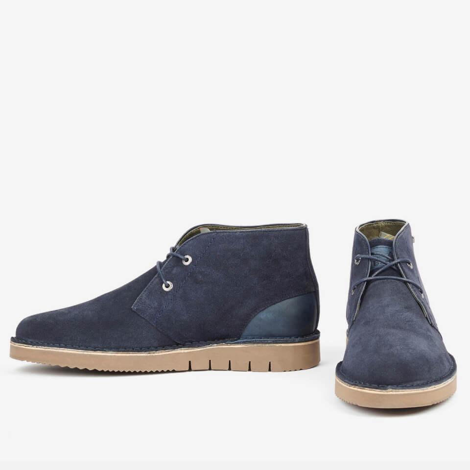 Barbour Kent Suede and Leather Chukka Boots